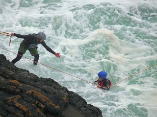  tyroliennes dans la mer 